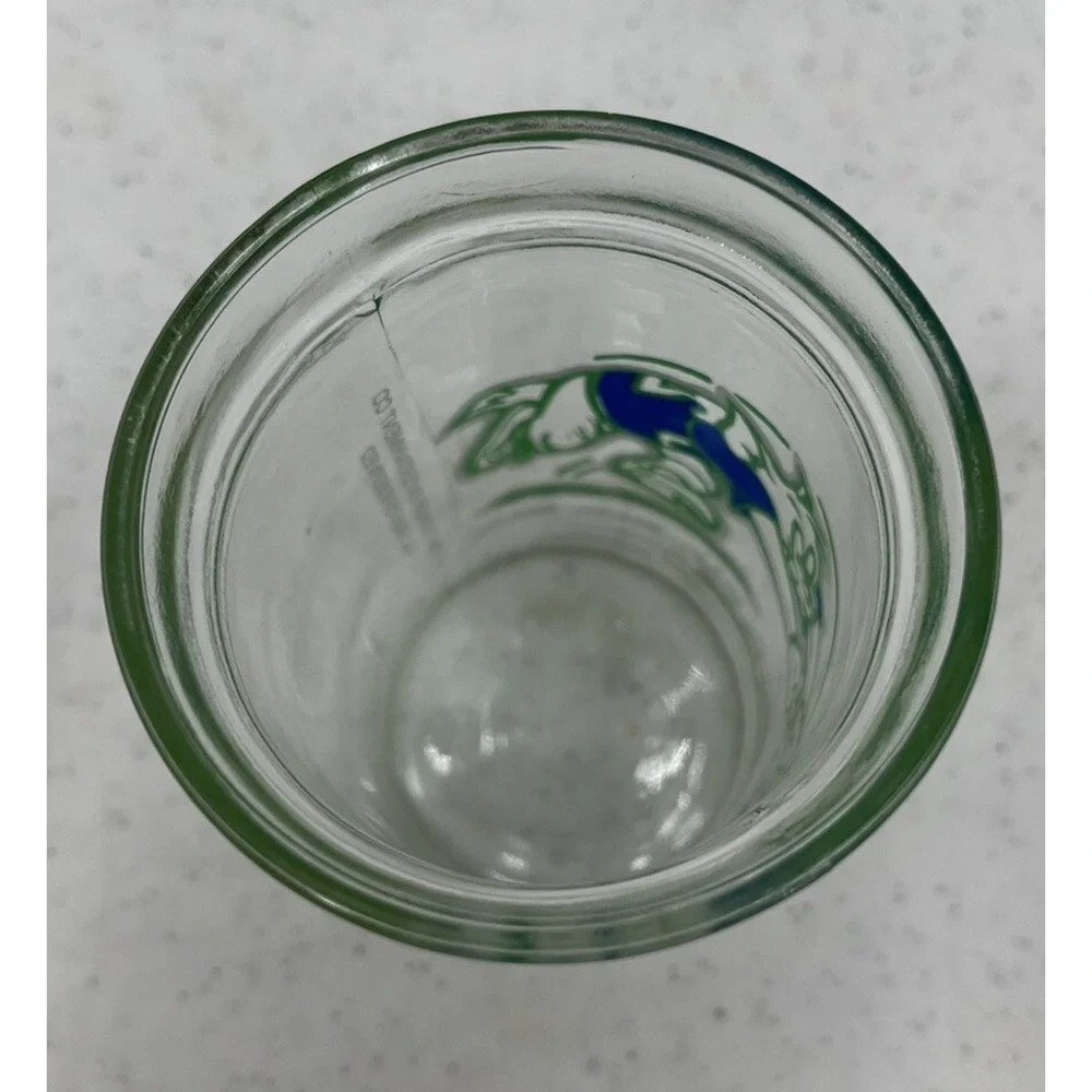 Vintage Welch's Jelly Jar Tom and Jerry Football Juice Jam Glass 4